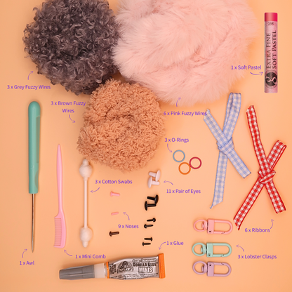 Charlie, Milo & Penny Doll Kit